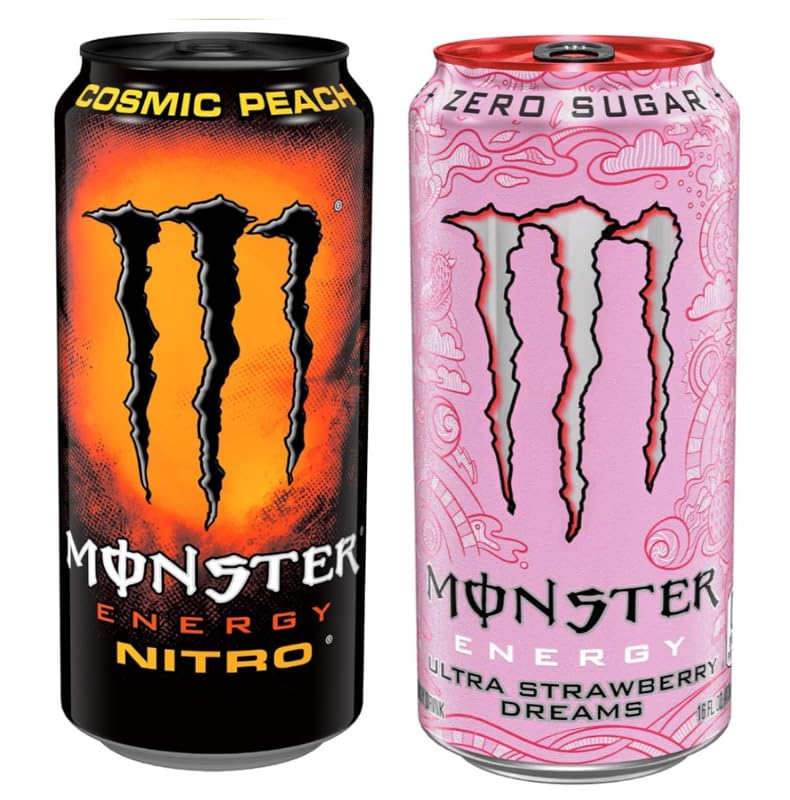Monster Energy superdry ＆ cosmicpeach Monster Energy Nitro Cosmic Peach & Monster Energy Ultra
